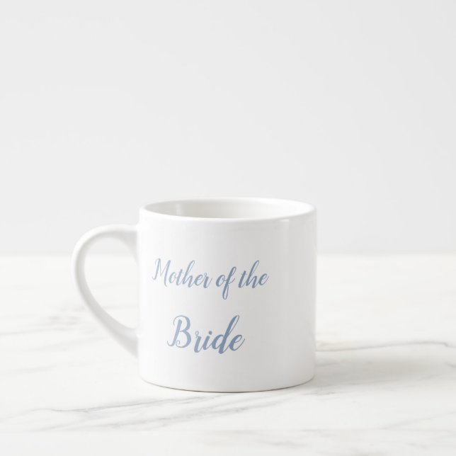 Expresso Mère de la mariée Mariage Cadeau café tasse (Gauche)