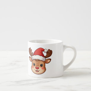 Expresso Mini tasse à latte Renne de 18cl avec chapeau de P