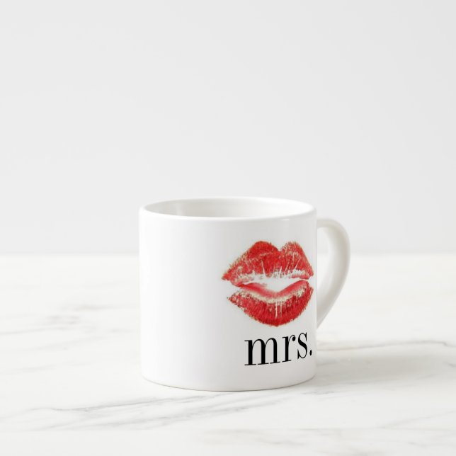 Expresso Mme Lipstick Lips : Tasse de café express (Devant droit)