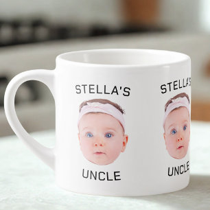 Expresso Nouvelle tasse cadeau Oncle, cadeau personnalisé a