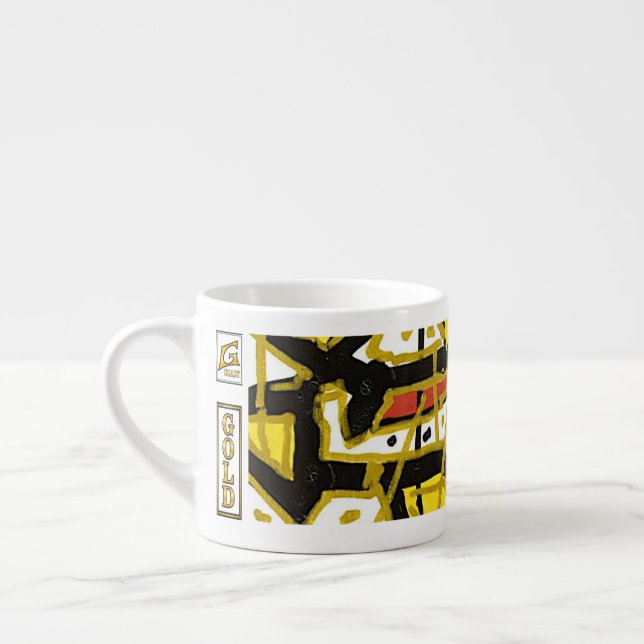 Expresso OR – Tasse à espresso élégante (Gauche)