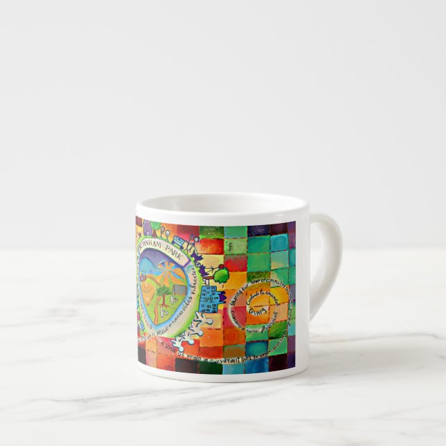 Expresso Réveillez-vous avec la tasse de couleur ! (Devant droit)