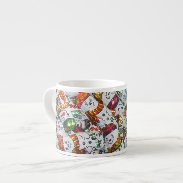 Expresso Sweet Snowmen tasse espresso (Devant gauche)