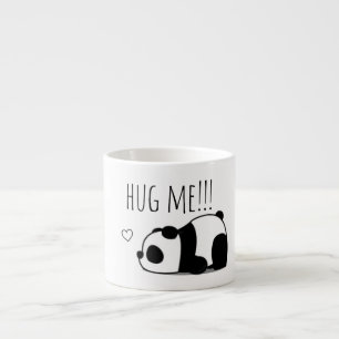 Expresso Tasse à café en céramique de panda minimaliste mig