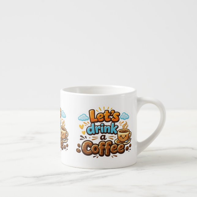 Expresso Tasse à café en céramique moderne pour un usage qu (Droite)