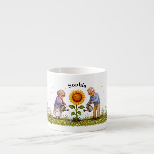 Expresso Tasse à café Petit Soleil des Grands-Parents (Devant)
