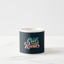 Tasse à café rétro petite "C'est cool d'être genti