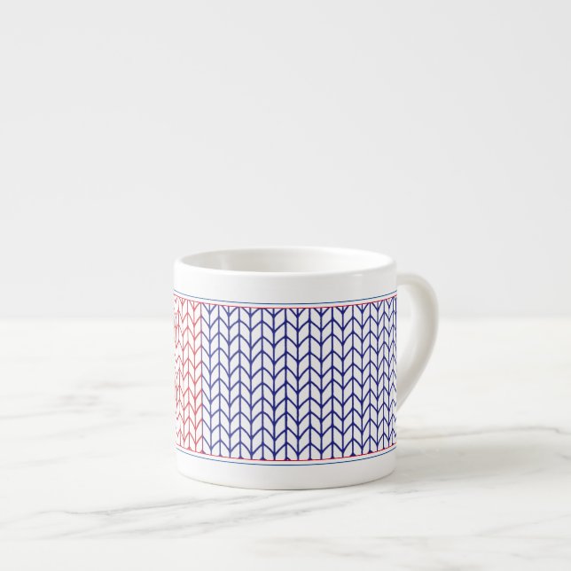 EXPRESSO TASSE À ESPRESSO AMERICAN KNIT (Devant droit)
