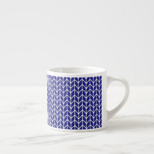EXPRESSO TASSE À ESPRESSO EN MAILLE BLEU ROYAL