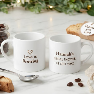 Expresso Tasse à espresso « L'amour est en train de se prép