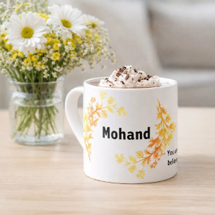Expresso Tasse à espresso personnalisée avec nom personnali