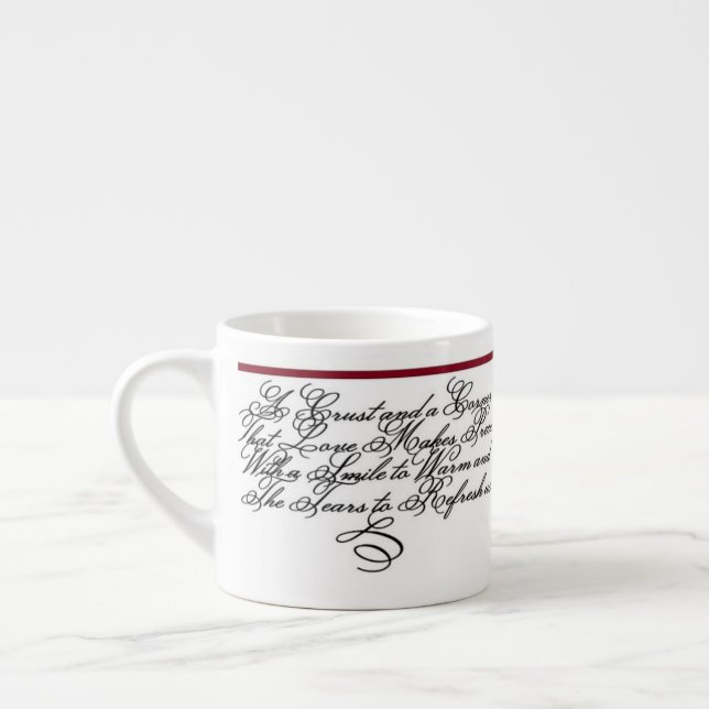 Expresso Tasse à espresso - Une citation de Dunbar (Gauche)