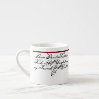 Expresso Tasse à espresso - Une citation de Poe