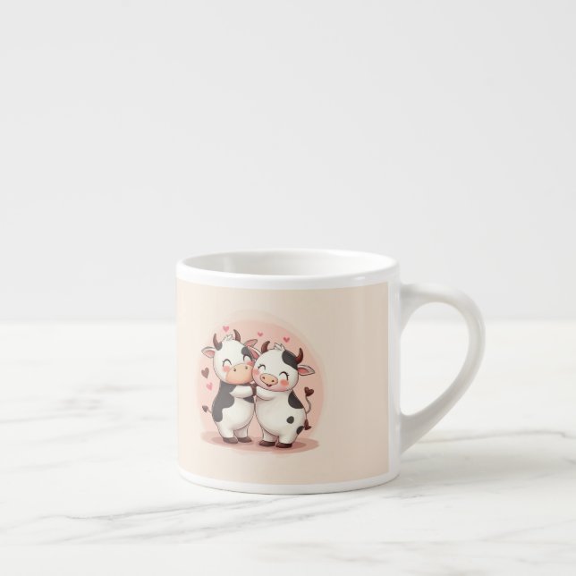 Expresso Tasse à lait vache adorable 🐮💕 (Droite)