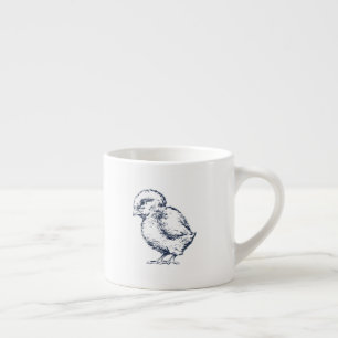 Expresso Tasse bébé poussin bleu marine