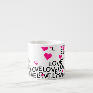Expresso Tasse d'amour de Saint-Valentin