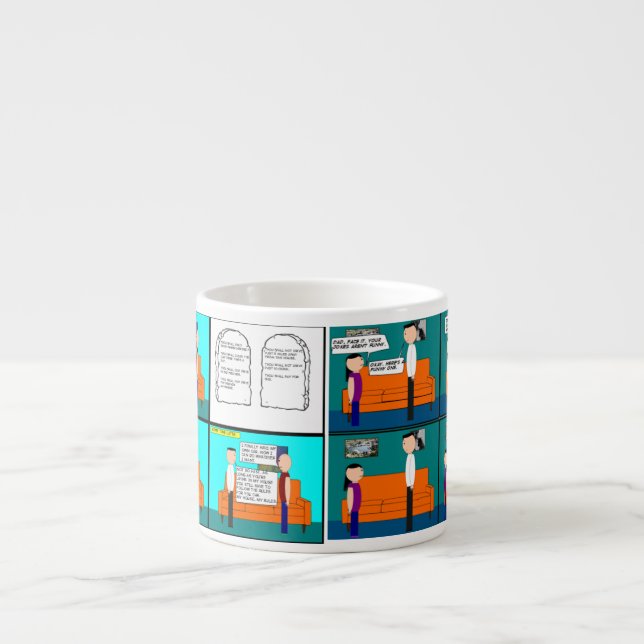 Expresso Tasse de bande dessinée (Devant)