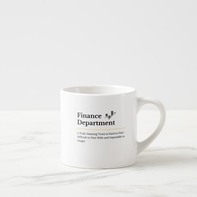 Expresso Tasse de café du département financier (Droite)
