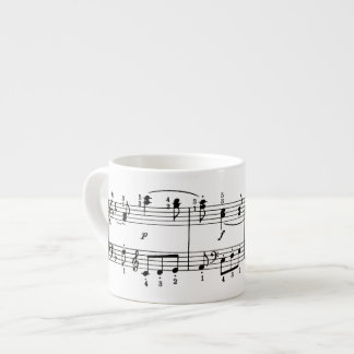 Expresso Tasse de café express de notes musicales