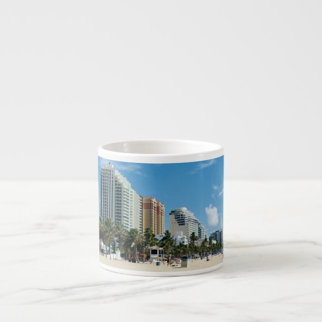 Expresso Tasse de café express de plage de Fort Lauderdale (Devant)