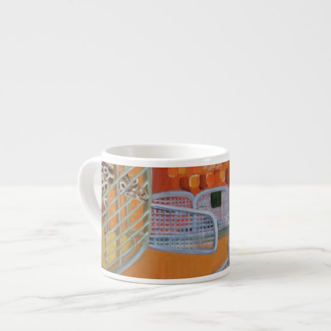 EXPRESSO TASSE DE CAFÉ EXPRESS DE ZOO D'ENFANT DE MÈRE (Devant gauche)