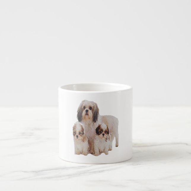 Expresso Tasse de café Shih-tzu (Devant)