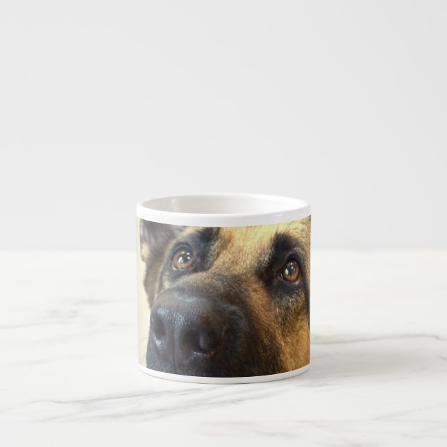 Expresso Tasse de spécialité de berger allemand (Devant)