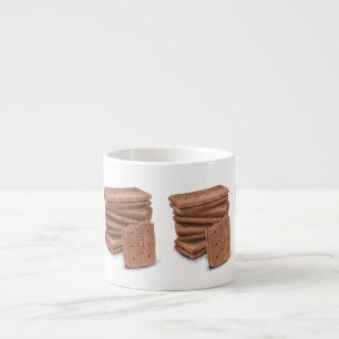 Expresso Tasse de spécialité de biscuit de Bourbon