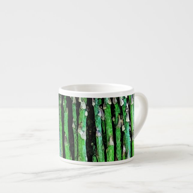 Expresso Tasse de Venise à la maison - asperge (Devant droit)