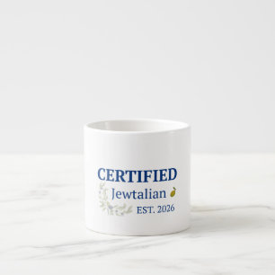 Expresso Tasse d'espresso Certified Jewtalian