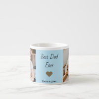 Tasse d'espresso personnalisée Meilleur Papa avec