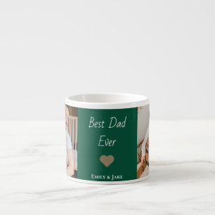 Expresso Tasse d'espresso personnalisée Meilleur Papa avec 