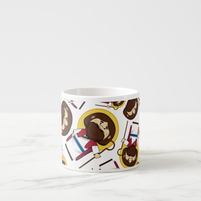 Expresso Tasse d'Expresso modelée par Jésus-Christ (Devant)