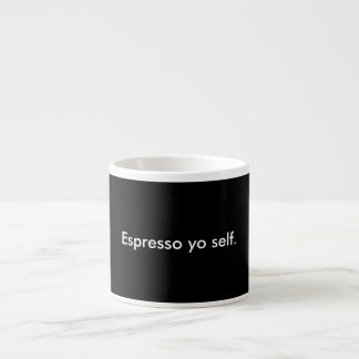 Expresso Tasse d'individu de Yo de café express