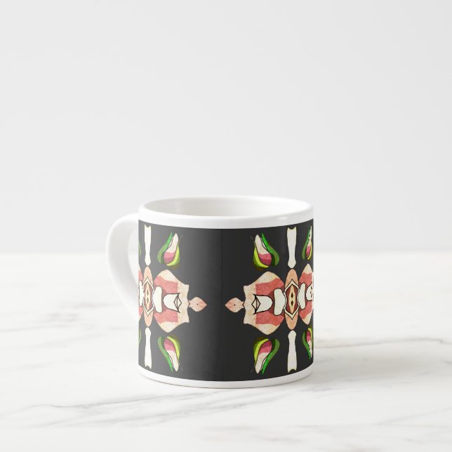 Expresso tasse du sud-ouest de café express de rose rose (Devant gauche)