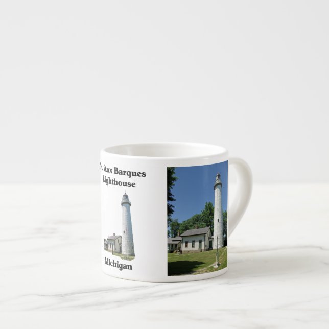 Expresso Tasse espresso du phare de Point Aux Barques (Devant droit)
