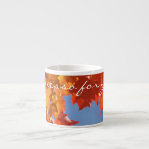 Expresso tasse espresso pour vous personnalisée Feuilles d'