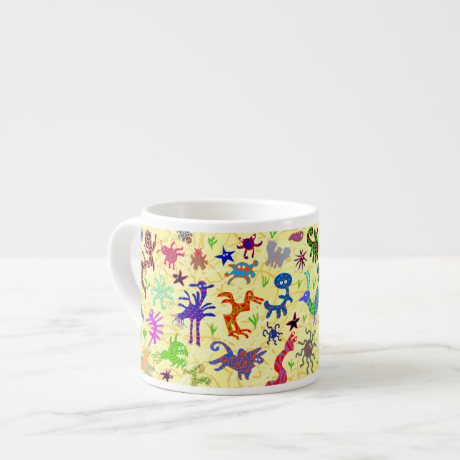 Expresso Tasse folle de café express de zoo (Devant gauche)