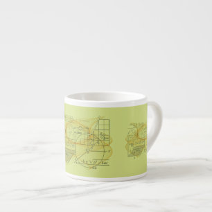 Expresso Tasse fraîche de café express de la Science de