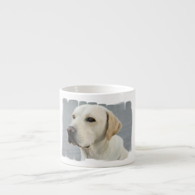 Expresso Tasse jaune de spécialité de laboratoire (Devant)