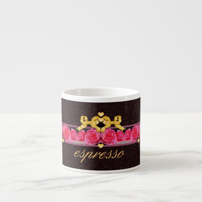 Expresso Tasse pour les Amoureux d'Espresso (Devant)