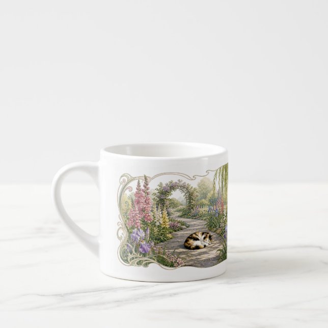 Expresso Tasse "Sip Into the Garden" (Gauche)