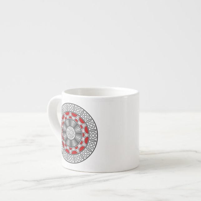 Expresso Tasse spéciale Aztec rencontre Alien (Devant gauche)