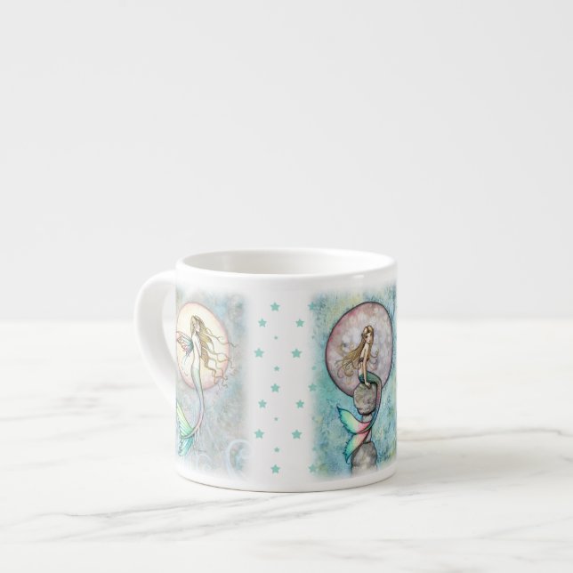 Expresso Trois Sirènes Célestes Tasse à Cappuccino (Devant gauche)