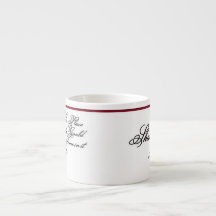 Une tasse à espresso - Une citation de Shakespeare