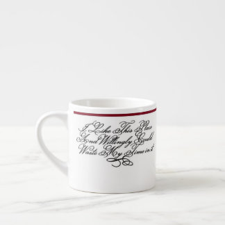 Expresso Une tasse à espresso - Une citation de Shakespeare