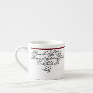 Expresso Une tasse à espresso - Une citation de Twain