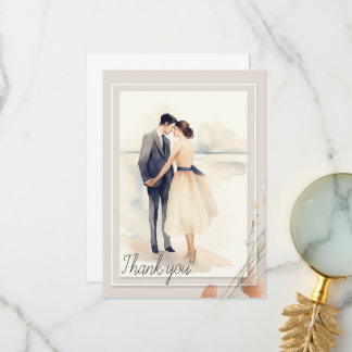 Exprimer sa gratitude : Carte de remerciements Mer