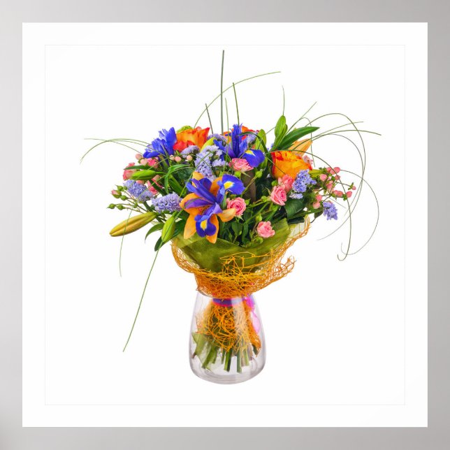 Exquisite Flowers Poster (Devant)