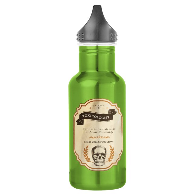 Extrait de Bouteille d'eau de Toxicologue (Gauche)